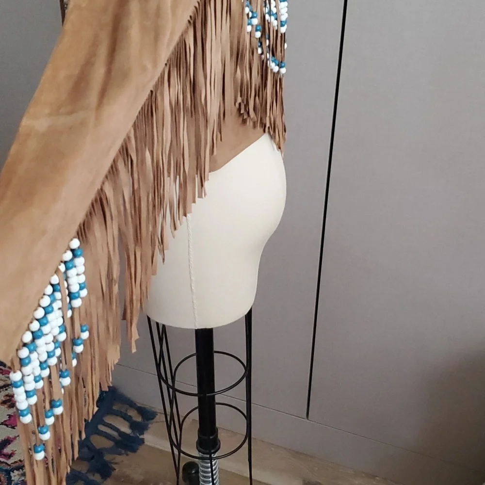 EUC Spell & the Gypsy Collective Hendrix Suede Jacket - Picture 4 of 9